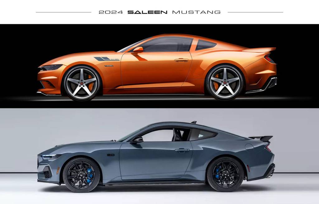 Teaser for 2024 Saleen 302 Mustang Teaser for 2024 Saleen 302 Mustang